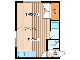 ア－バン平岸の物件間取画像